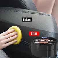 Leather cream for car interior care, non-greasy, suitable for sofas, car seats and handbag restoration 1