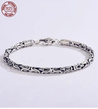 S925 Silver Mantra Bracelet 1