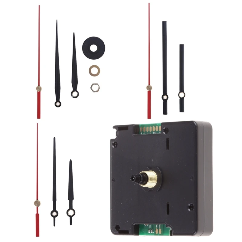 

Atomic Radio Controlled Silent Clock Movement Mechanism DIY with 3 Hands Germany DCF Replacement Repair Parts