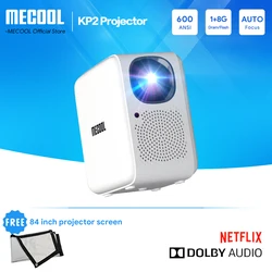MECOOL 2023 Global Version Projetor KP2 Global Version with Linux 1+8G 2.4G/5G WiFi Netflix Certified Dolby Audio Home Theater