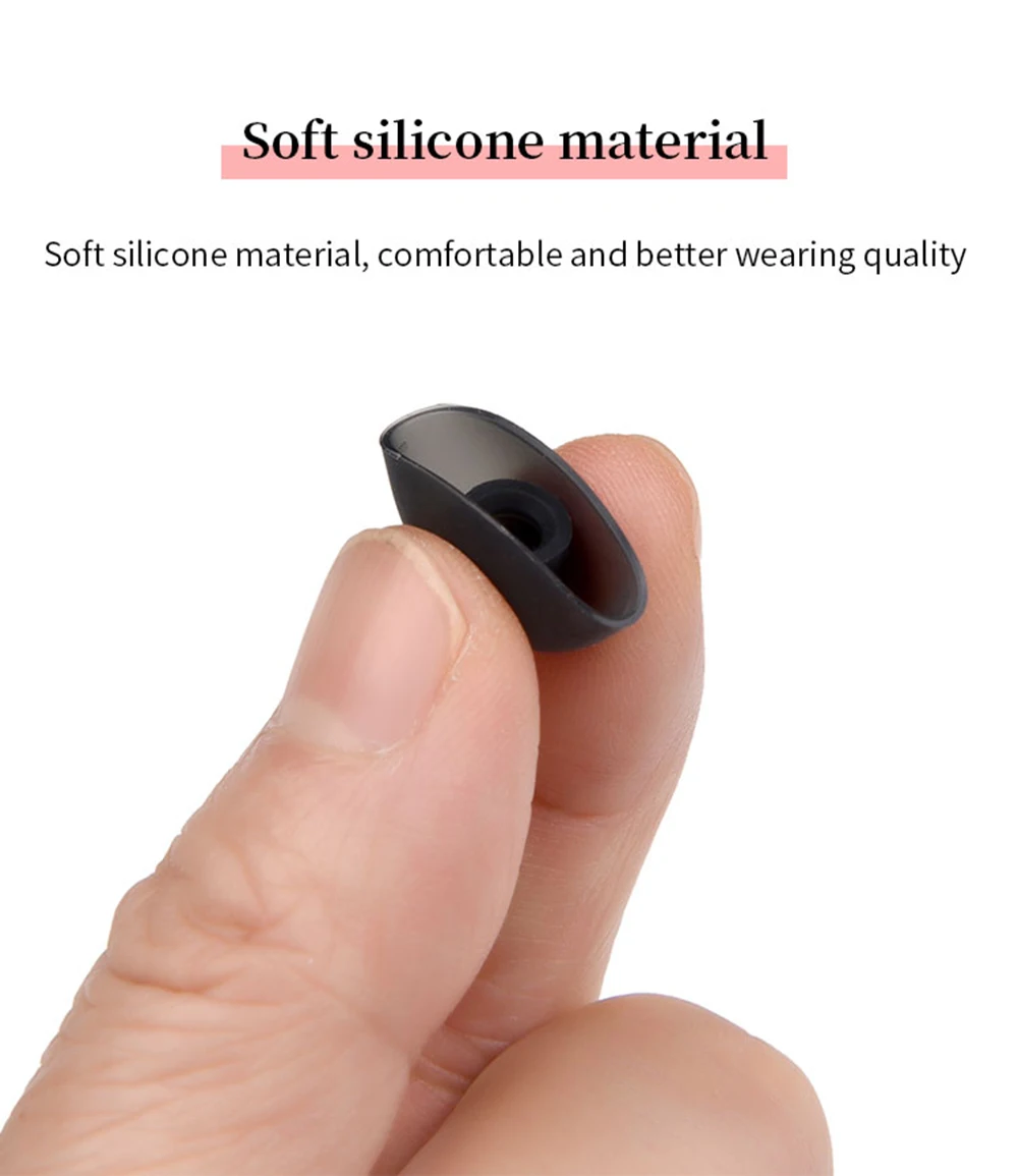 6Pcs Silicone Ear Tips for Anker Soundcore Liberty 4 Pro True Wireless Earbuds Eartips Liberty4 Pro TWS Tips Headphones Earplugs