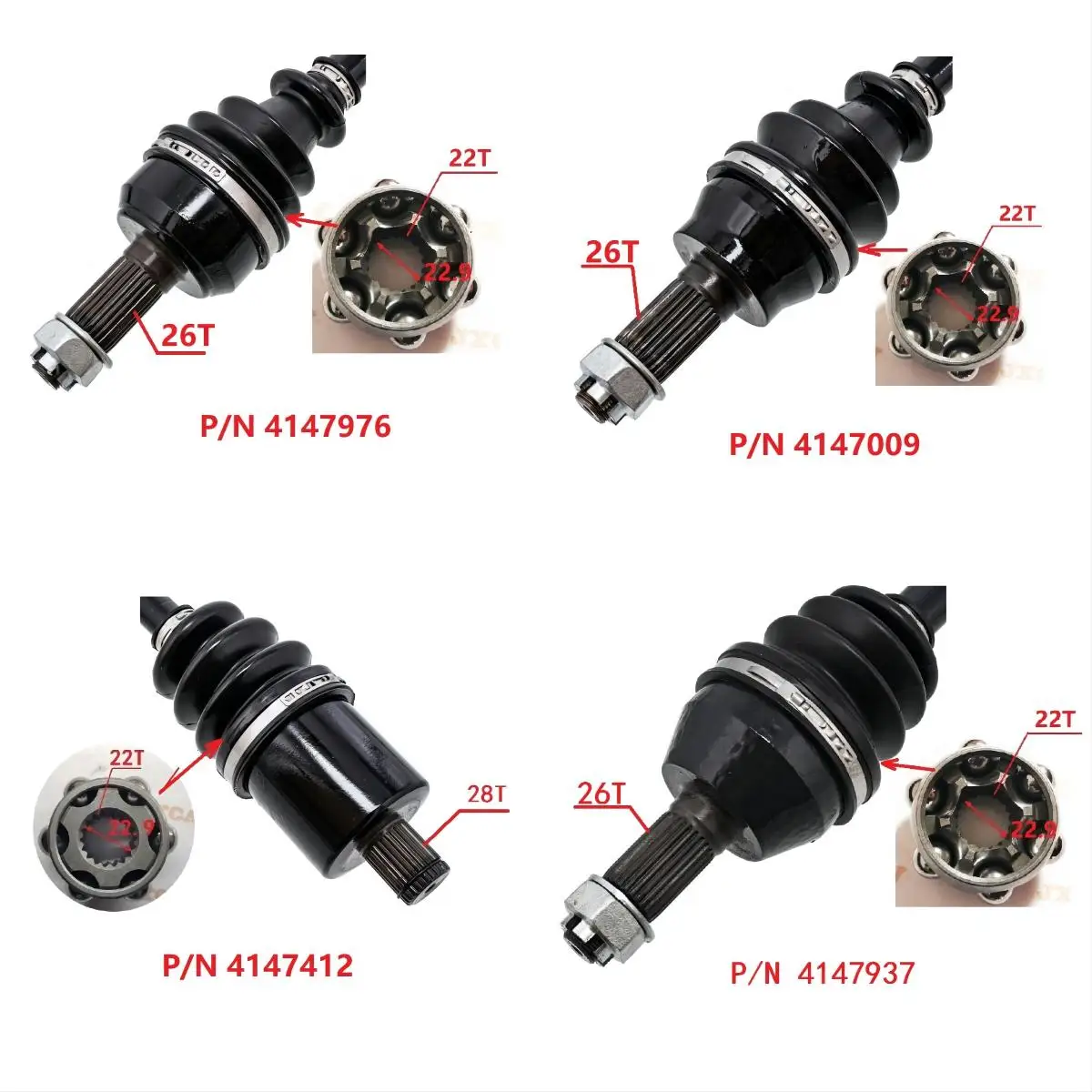 CVJOINTPlungingDOJKitForPOLARISRZR4SXPTURBOTRAIL570800