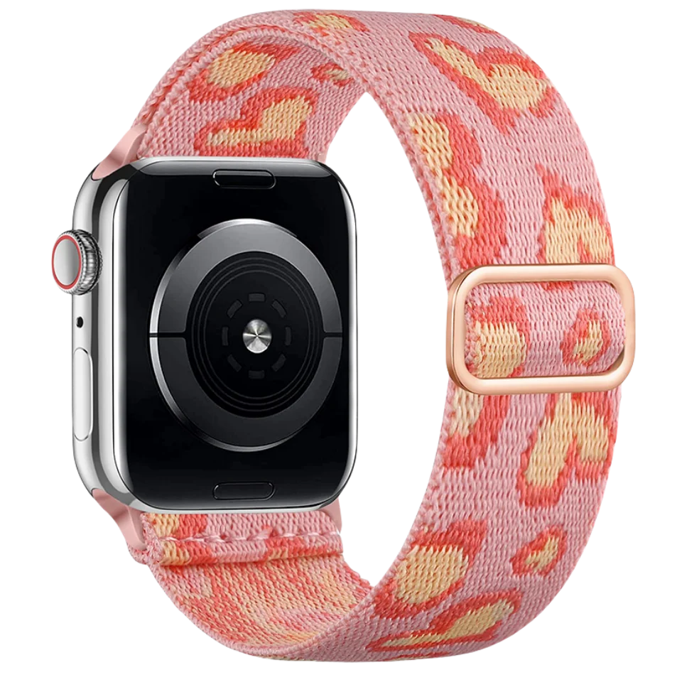 ตัวเลือกสินค้า สายนาฬิกาไนลอนยืด ปรับขนาดได้ สำหรับ Apple Watch ทุกขนาด