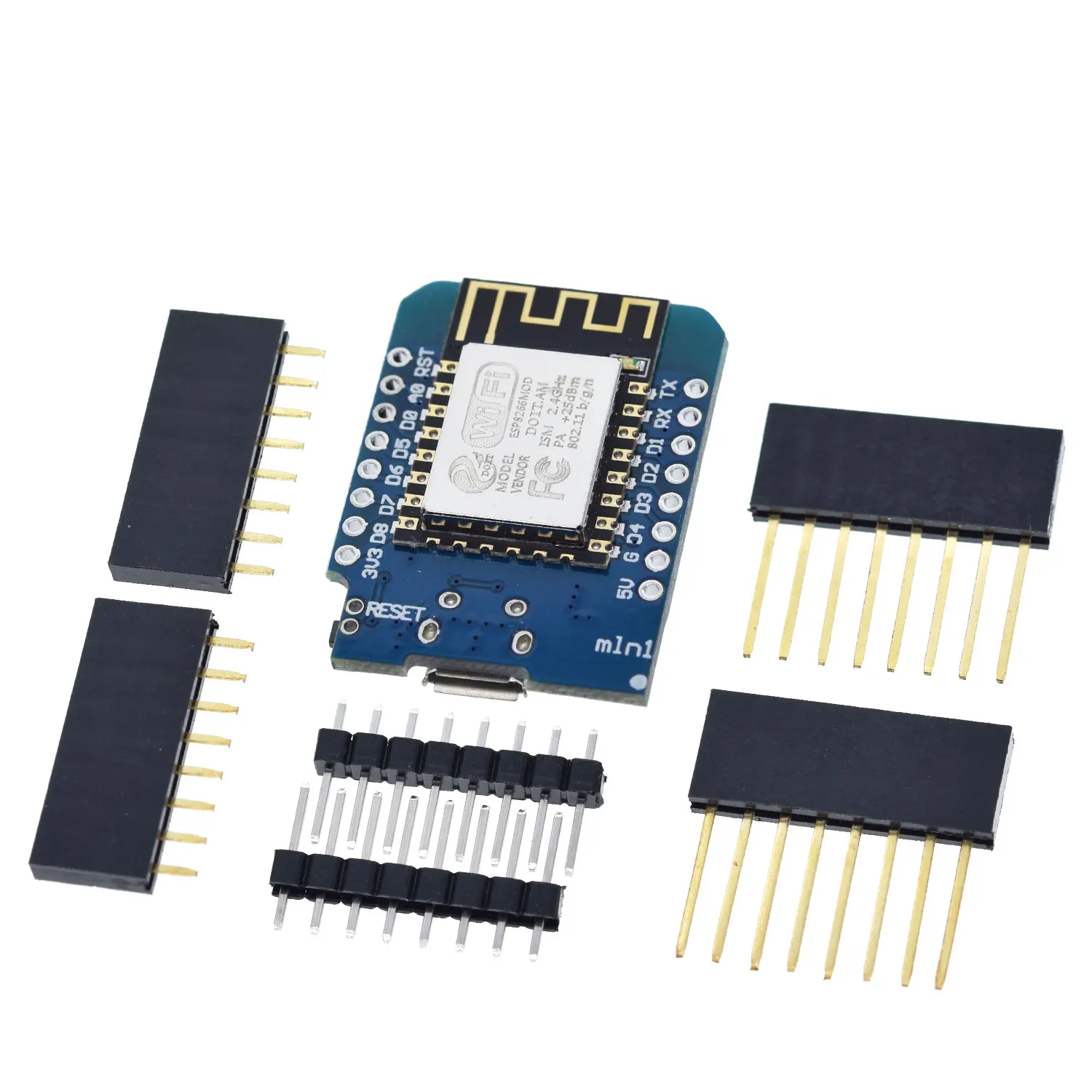 Wemos Diy 키트용 미니 프로 와이파이 개발 보드, Esp8266 D1 프로, Nodeu Ws2812 RGB Dht11 Dht22 Am2302 릴레이 Ds18b20 Bmp180 모터