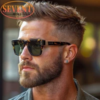 Lunettes de soleil polarisées carrées Steampunk pour hommes 2026 – Marque de luxe vintage surdimensionnée pour la conduite en extérieur – Lunettes classiques pour homme 6