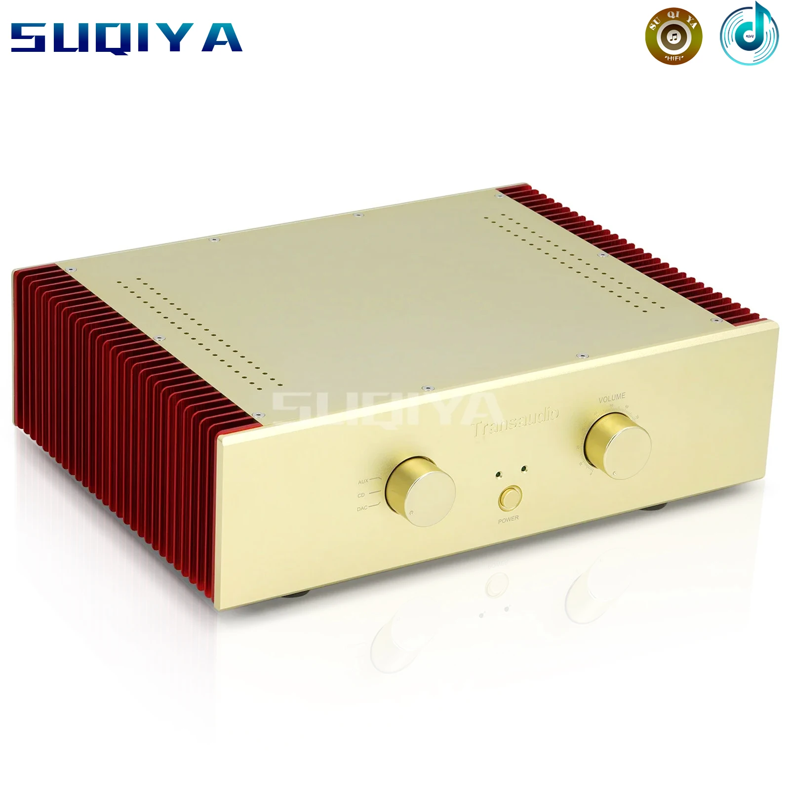 

SUQIYA-240w*2 1:1 Copy DarTZeel 108 Line Power Amplifier MBL PreAmplifier OPA604 High Power Combined HIFI Audio Amplifier