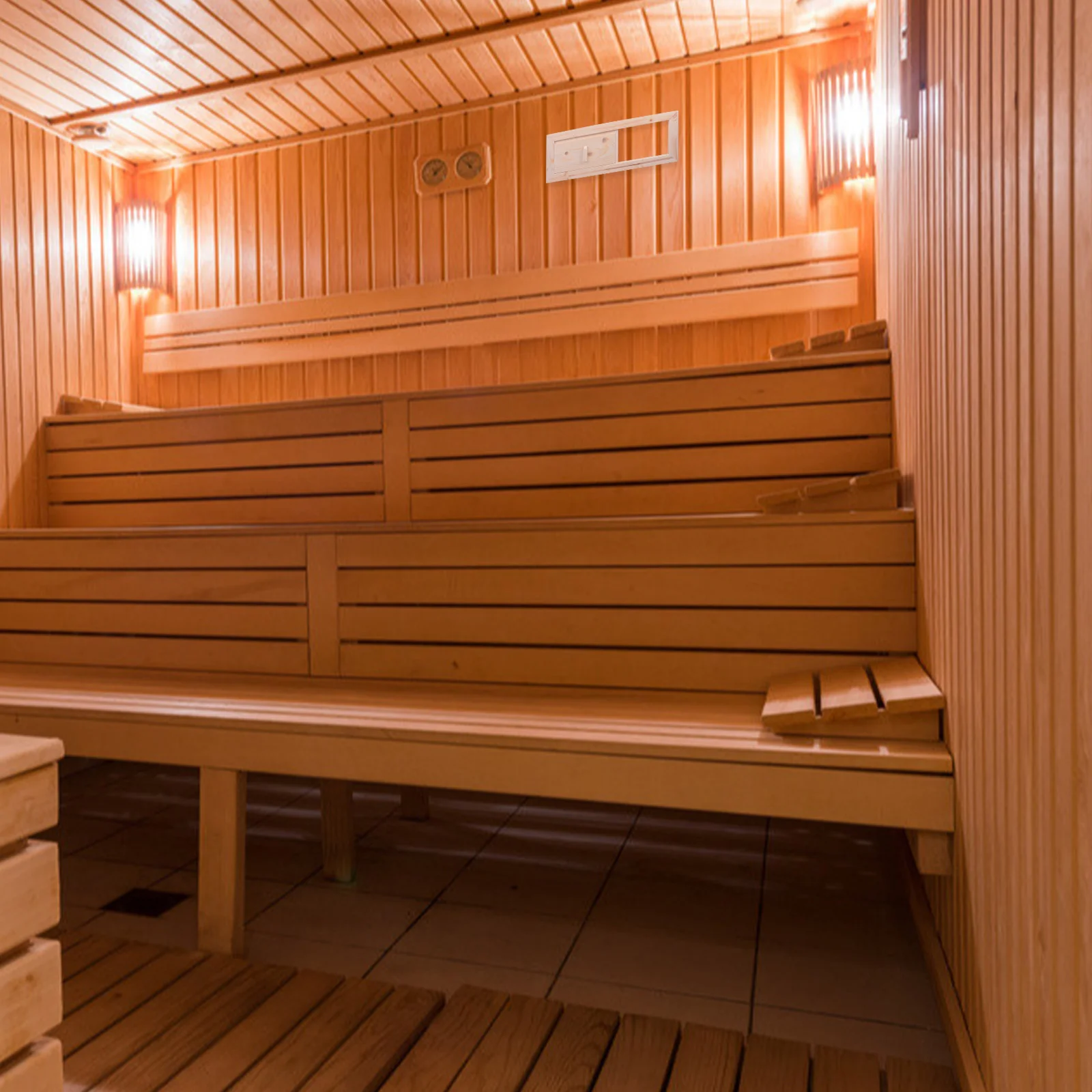 Wood Smooth Sauna Ventilation Panel Wooden Blinds Air Outlet Shutter Window For Cedar Vent Grille Heating Cooling Vents Steam