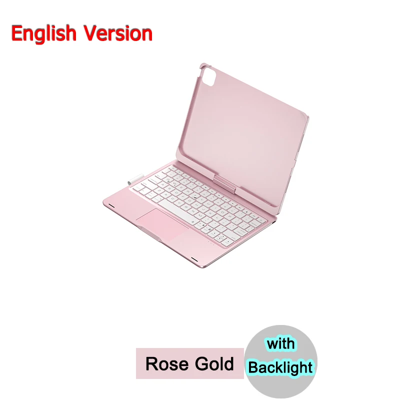 حافظة لوحة المفاتيح السحرية بلوتوث لجهاز iPad الجي...