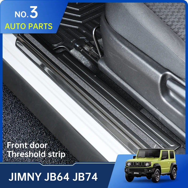 Car Door Guard Outer Barrier Bar Threshold Bar For Suzuki Jimny Jb64