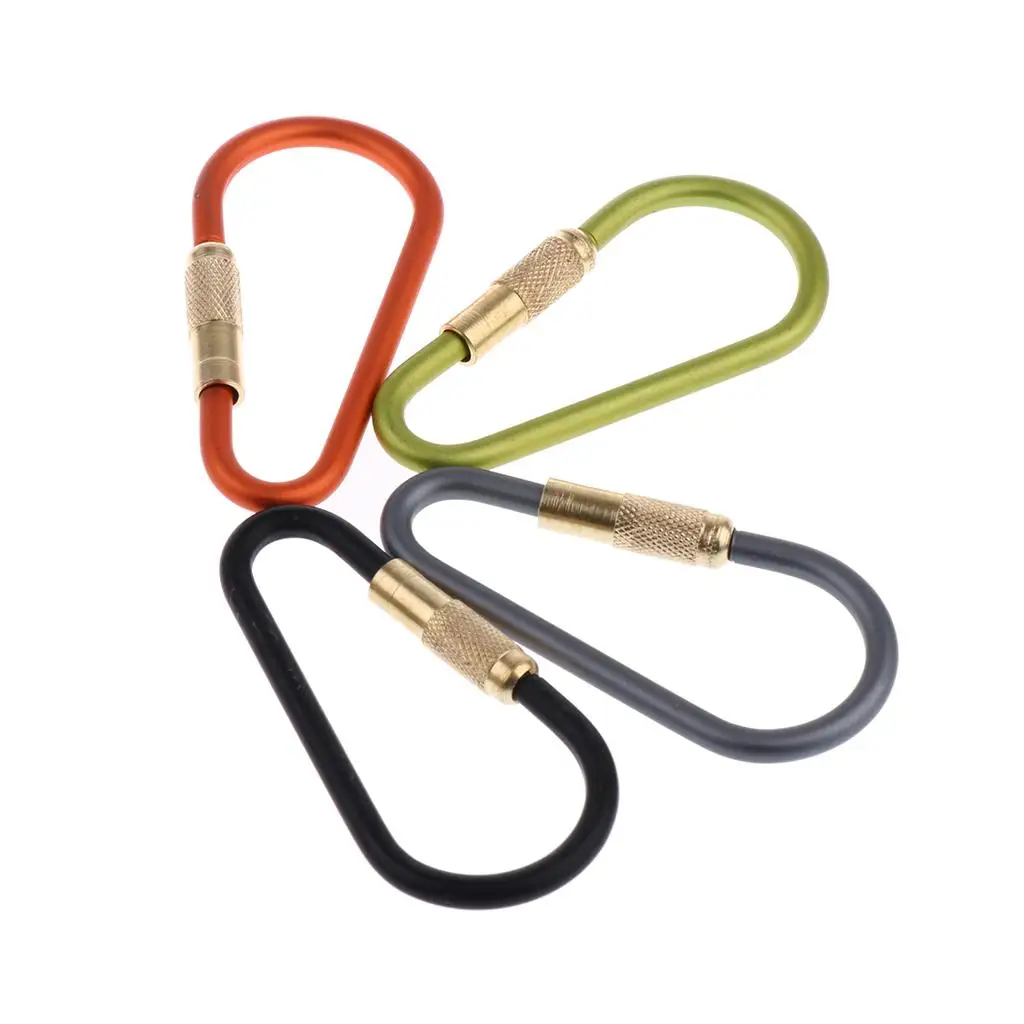 D Shape Carabiners Camping Gadget Hiking Saftety Buckle Mulitfunctional Clip D Shape Carabiners Camping Gadget Hiking Saftety Buckle Mulitfunctional Clip