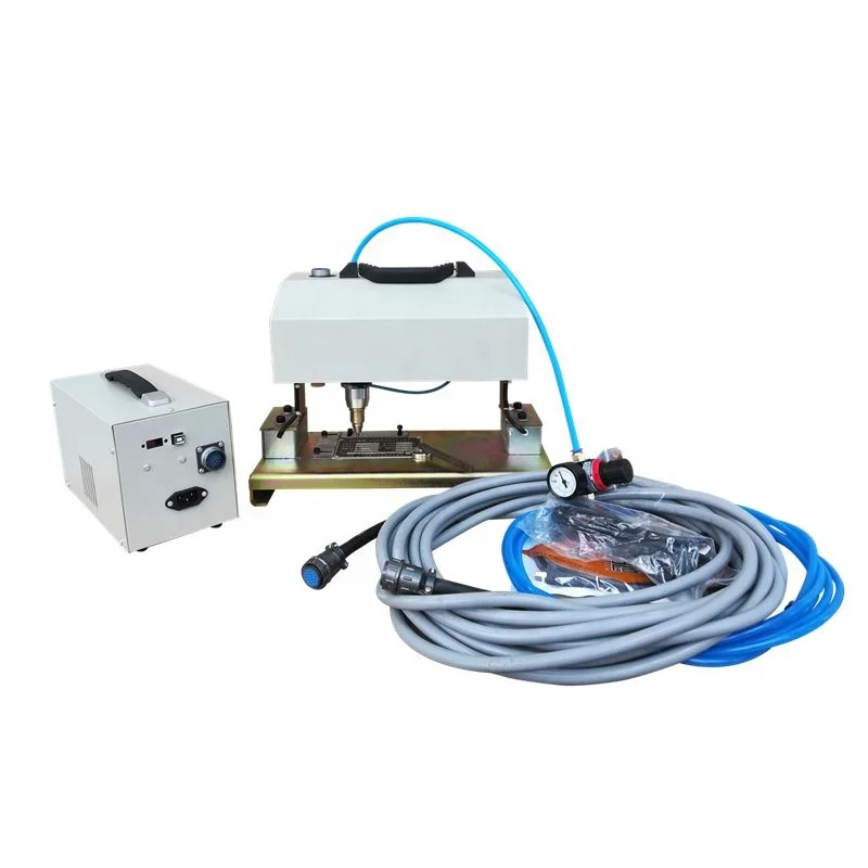 

Nameplate cnc dot pin marking machine mini portable dot peen marking machine for serial numbers 180*90mm nameplate engraving