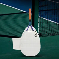 Tennis Racket Bag with Water Bottle Holder Pickleball Crossbody Bag Waterproof Pickleball Paddles Sling Bag for Women Men 2