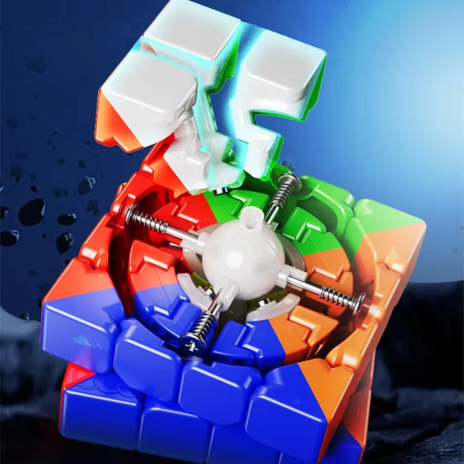 MoYu AoSu V7 4x4 AoChuang V6 5X5 Series UV Ball Magnetic Magic Cube Professional Speed Cubes Puzzle Cubo Magico Toys Gifts 5