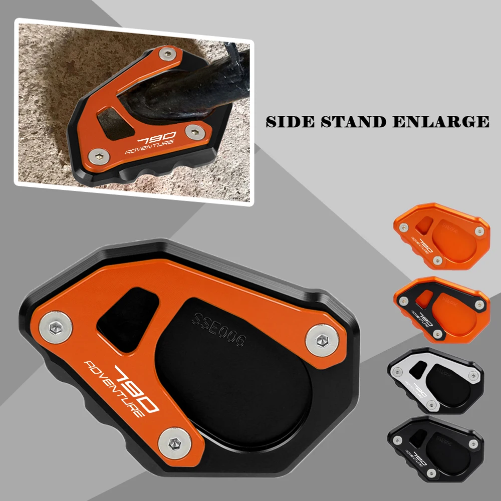 

790 890 Adventure R/S Motorcycle Side Stand Enlarge Plate Kickstand For 790ADVENTURE 2021 2022 2023 890ADVENTURER/S 2020-2023