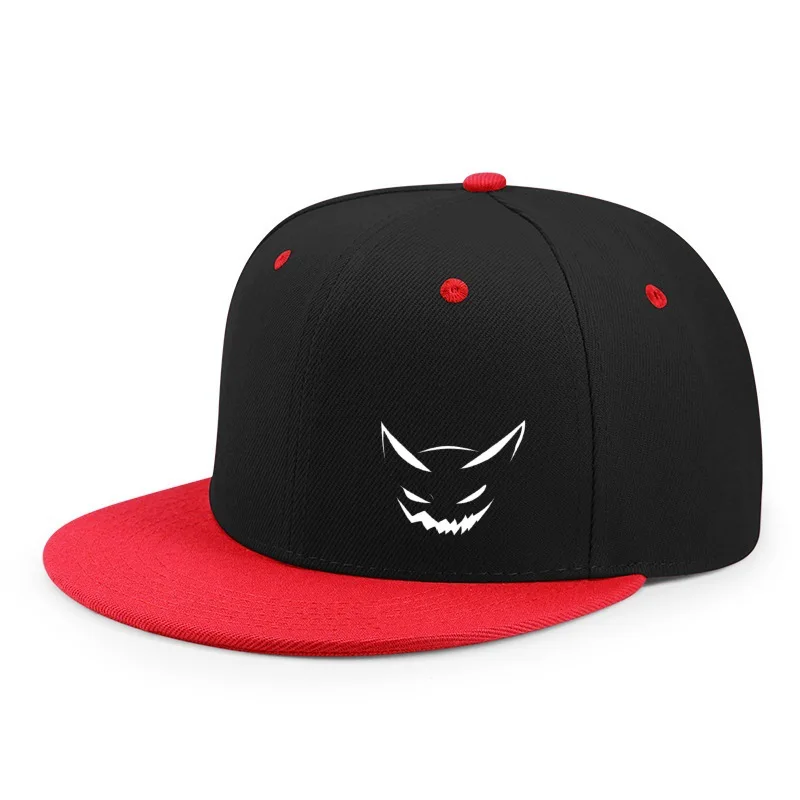 2026 Modische, niedliche Baseballkappe mit Aufdruck und flachem Schirm für Herren und Damen, Freizeitkappe für Outdoor-Sportveranstaltungen, Hip-Hop-Streetwear – Detail 1