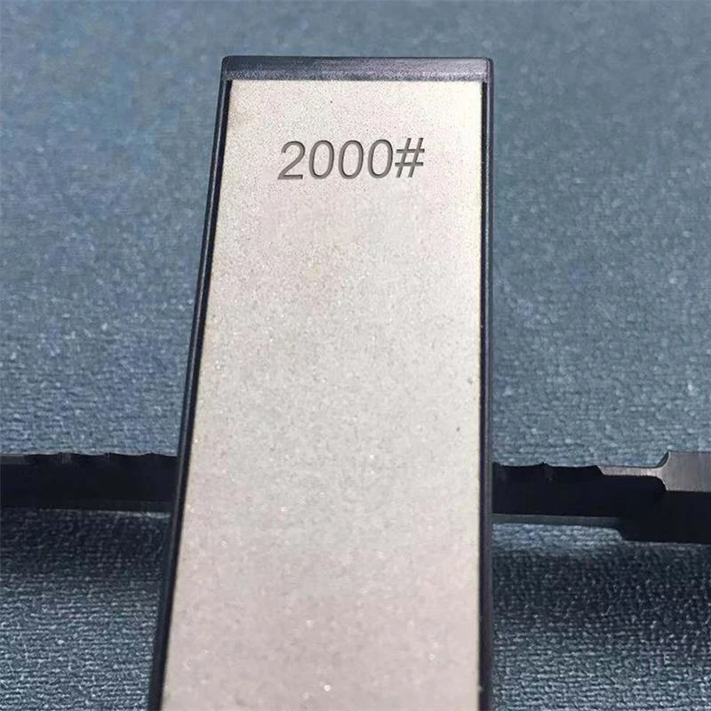 Knife Sharpener Kitchen Knife Sharpener Knife Sharpening Stone Razor Knife Sharpener Diamond Sharpening Stone 1pc 2000 Mesh Diamond Sharpener Stone Scissors Razor Polishing Kitchen Knife Sharpening System Tools