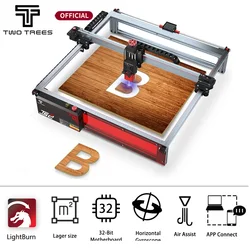 Twotrees TS2 80W Laser Engraver Machine 450x450mm Compressed Spot Technology LaserGRBL LightBurn Wifi Horizontal Gyroscope