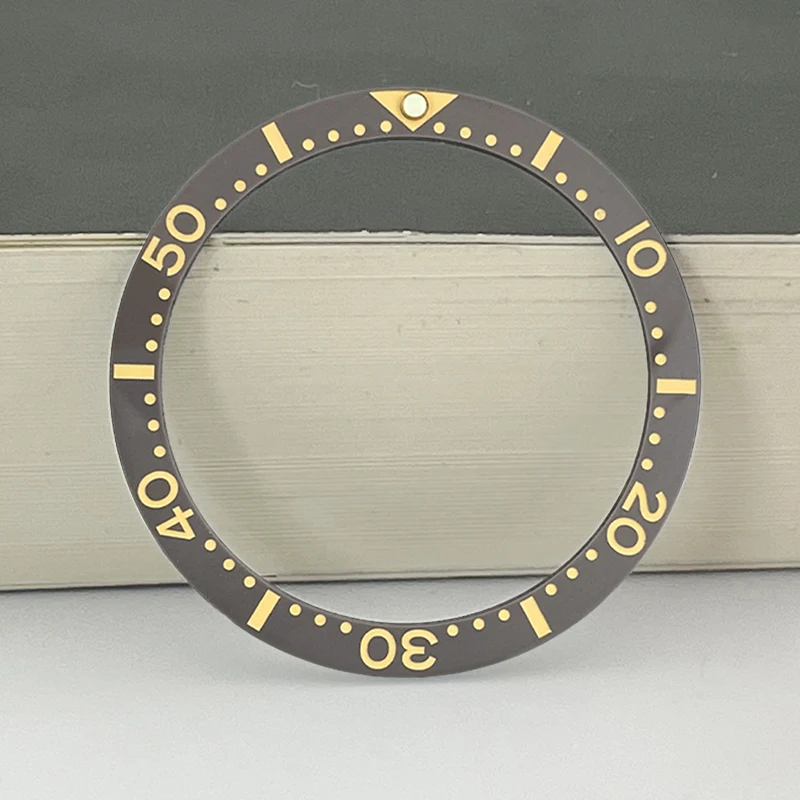 Ceramic Bezel Insert - 38mm x 31.5mm Flat Piece Accessory
