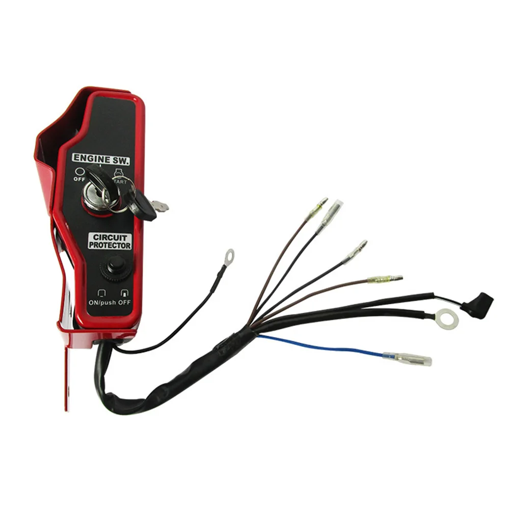 

GX610/GX620 Control Switch Box Micro Tillage Machine Red And Black Water Pump 170mm Control Box Control Switch
