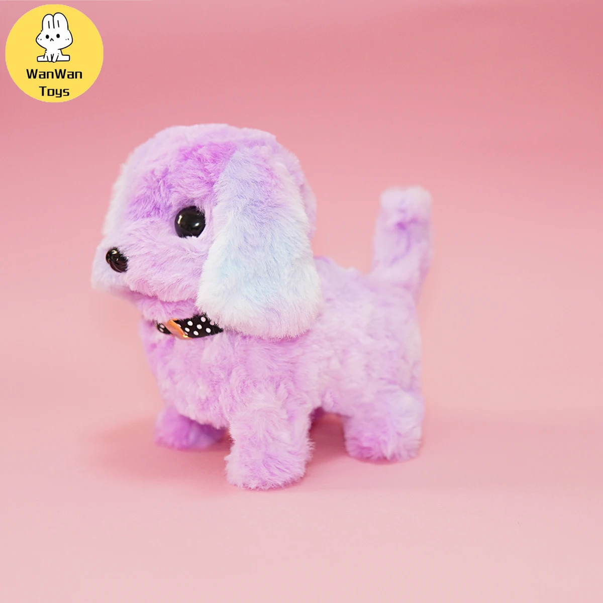 Electric Puppy Stuffed Animal Electronic Interactive Toy Walking and Barking Pet Wagging Tail Plush Dog Walking Saint Bernard,plush toys