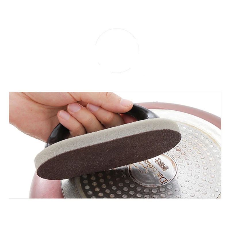 Cleaning Brush Decontamination Brush Sponge Emery Kitchen Tool
