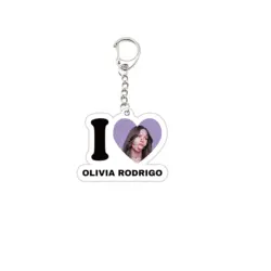 Trendy Acrylic Singer Keychain Pendant - Fun Accessory (10)