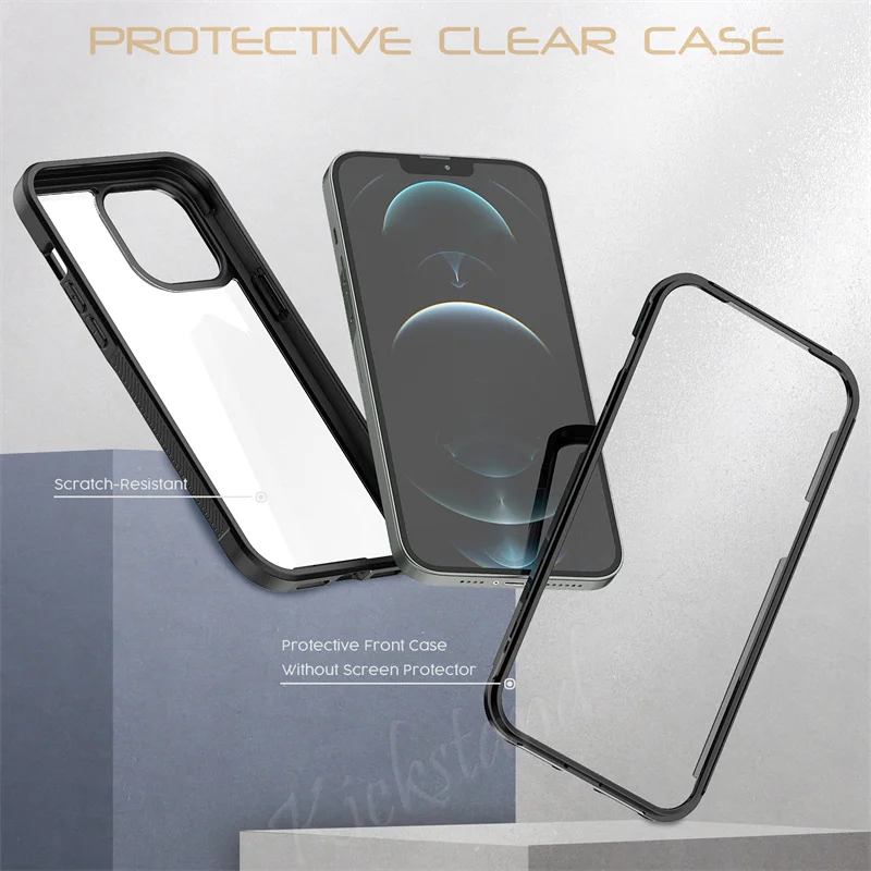 iphone 13 pro max cover Anti Impact Case for iPhone 13 12 11 Pro Max X XR XS SE 2022 2020 6 7 8 Plus Cover Dual Layer Armor Shockproof Back Protect Bag best cases for iphone 13 pro max