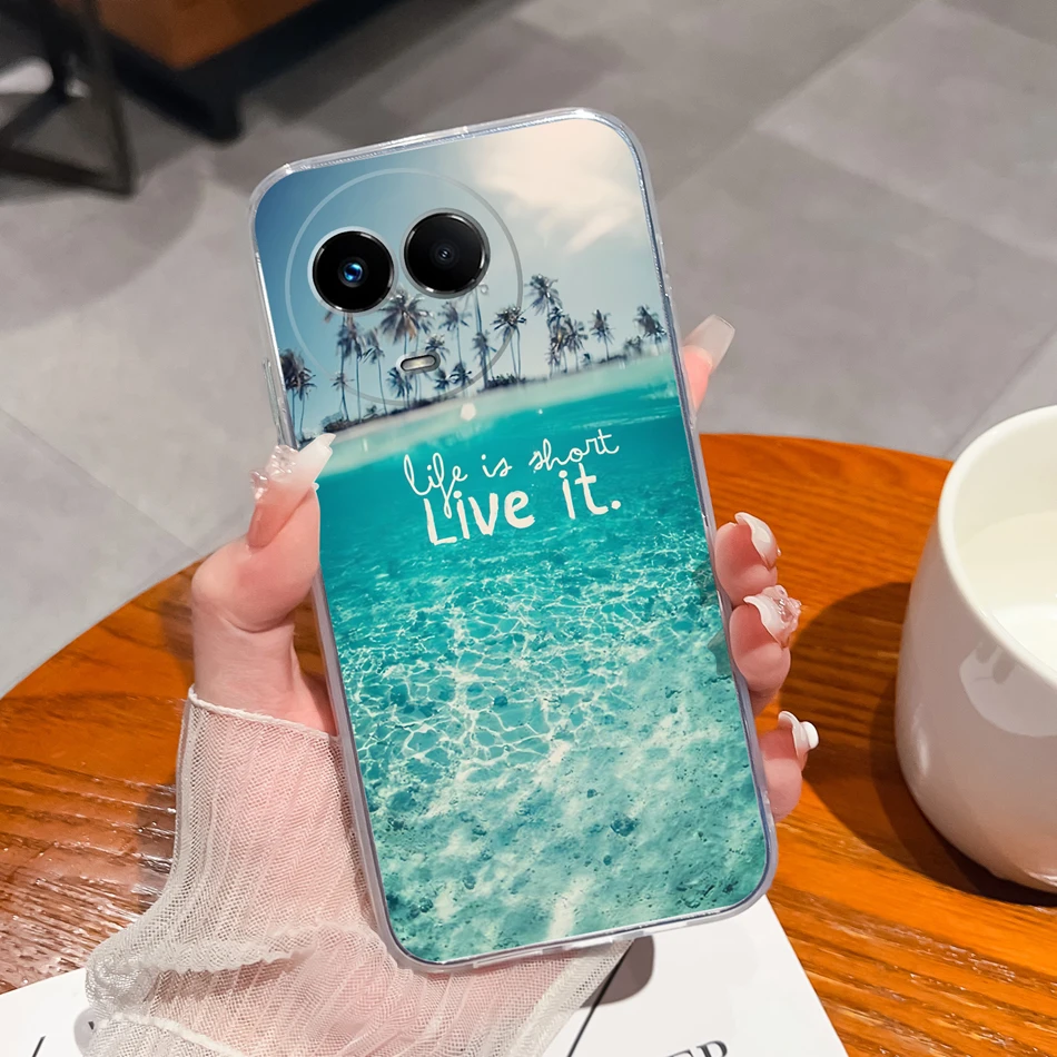 Exquisite Soft Slim Silicone Transparent Anti-Drop Phone Case