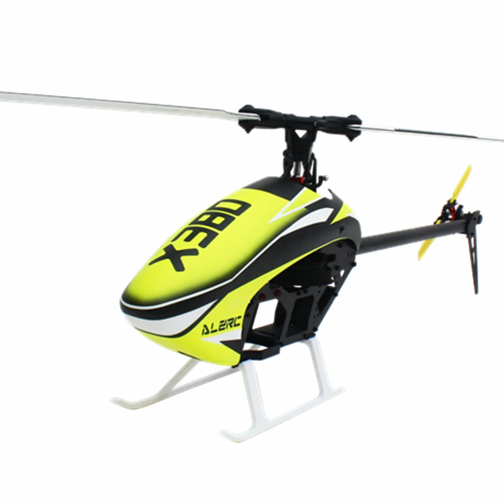 Dollar Pelmel Magazijn Alzrc Devil X380 Fbl 6CH 3D Vliegende Flybarless Rc Helicopter Kit -  AliExpress