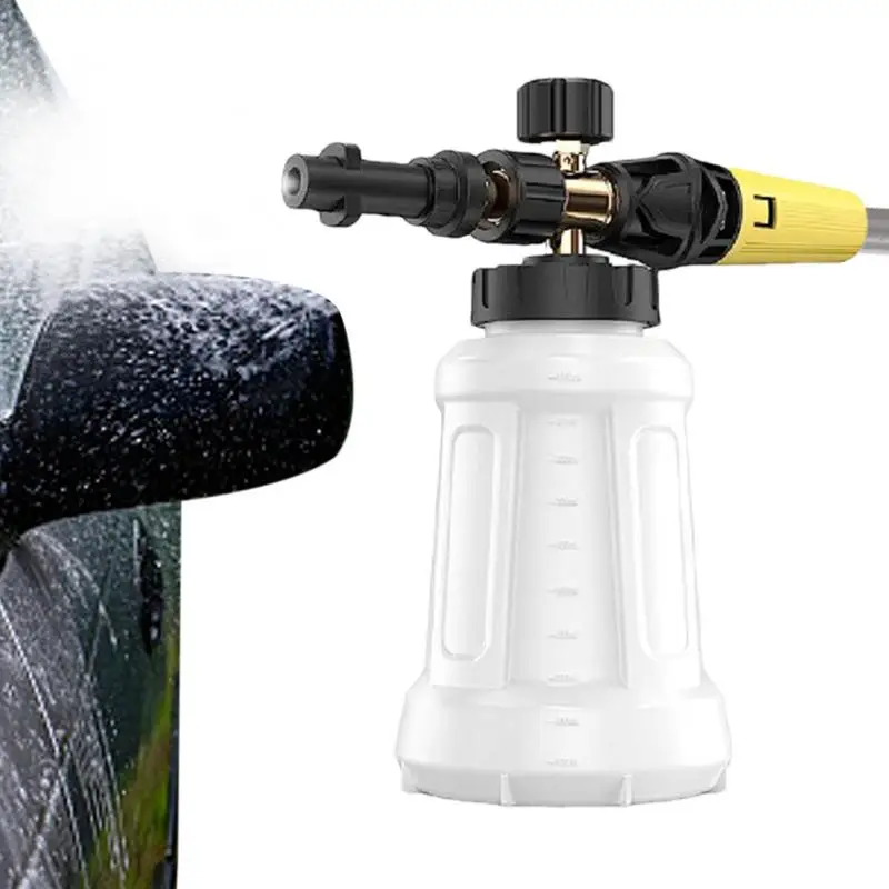 

Versatile Car Washing Foam Sprayer Bottle 1L High Pressure Cleaner Auto Snow Foam Lance Watering Cannon For Car Wash