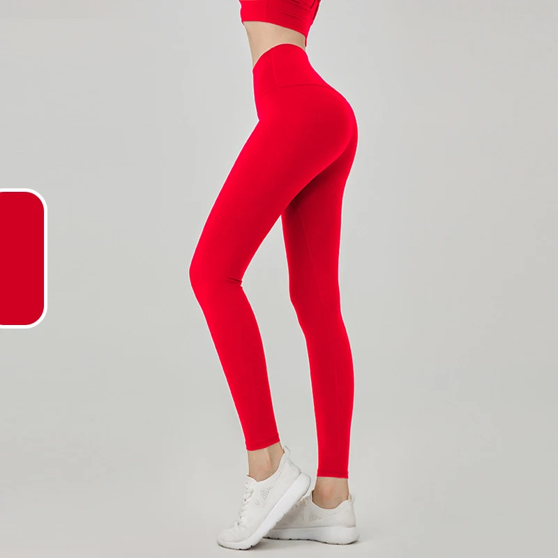 Seamless Women's Yoga Leggings - Athletic Workout Fitness Wear