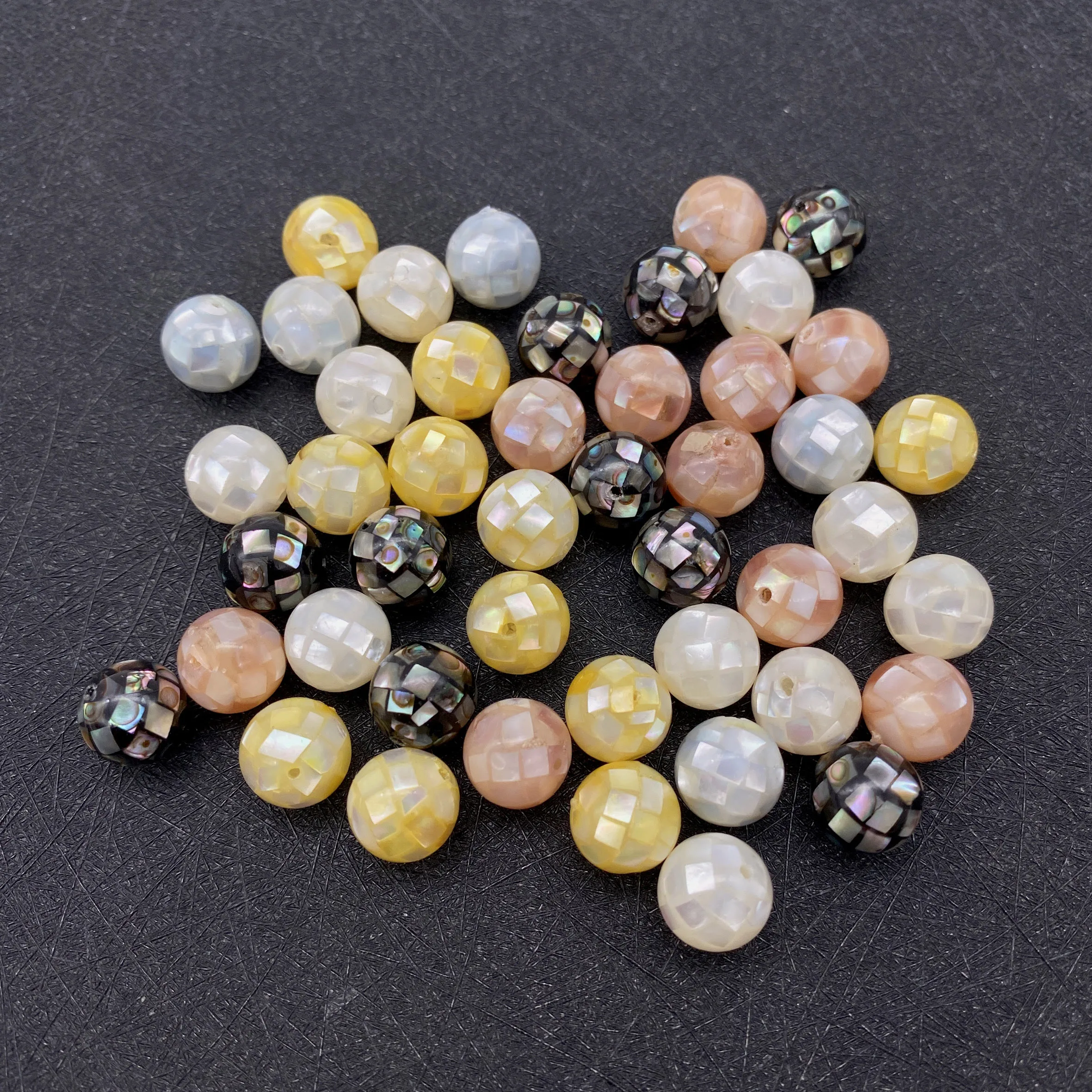 

Natural Sea Shell Beads for Jewelry DIY Making Necklace Bracelet Earring Small Facet Charms Accessories Shell Beads Women Gifts