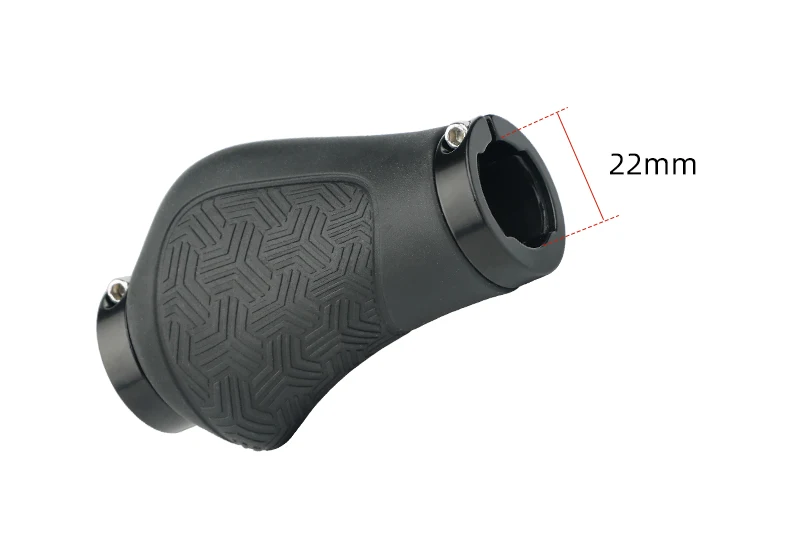 Description Picture 4 of itemDeemount Handlebar Grips Long 133mm Short 93mm for Twist Shifter Dual Ring Lock Hand Rest Fit MTB, BMX, e-Bike Commuter Bike