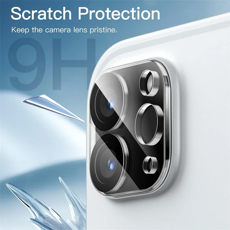 Enhanced Tablet Camera Lens Protector with HD Clear Tempered Glass Cover - 3PCS Set