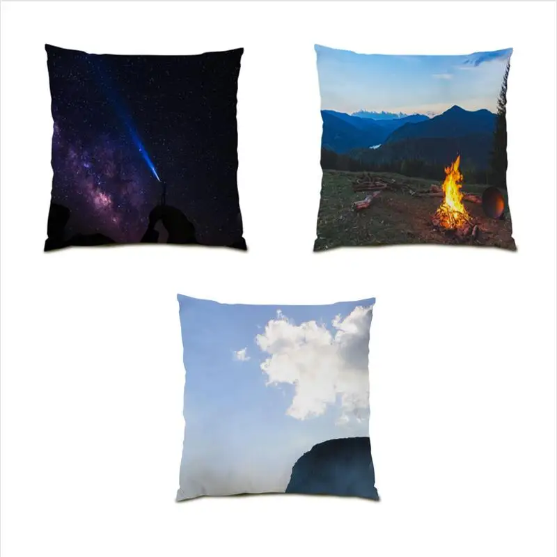 

2023 Flower Pillow Cover Natural Living Room Decoration Sofa Cushion Cover 45x45 Throw Pillow Covers Flocking Velvet Gift E1040