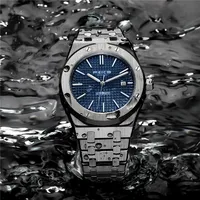 FEICE New Men's Automatic Mechanical Watch Skeleton Luminous Watch Waterproof Sapphire Mirror Luxury Stainless Steel Wristwatch 1