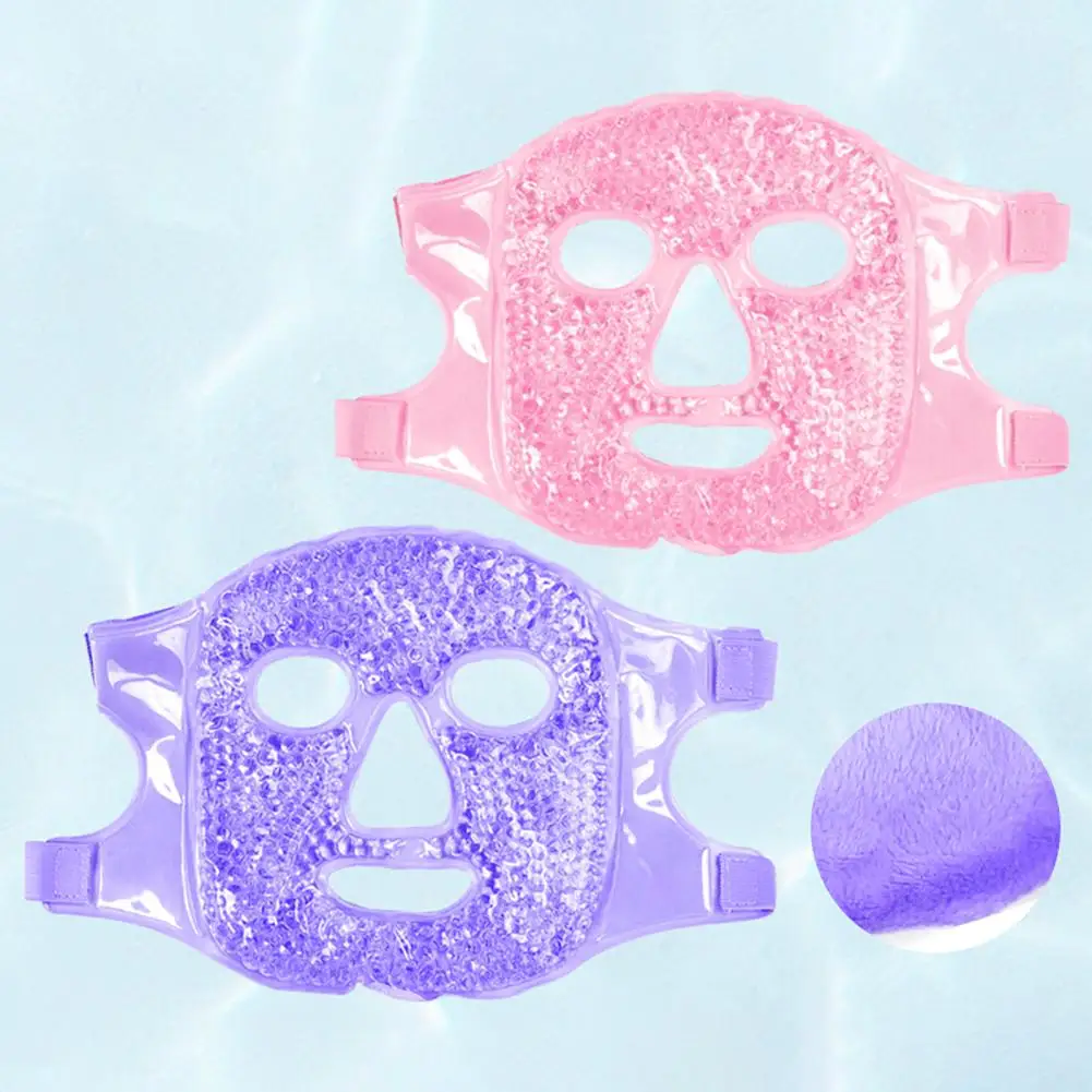 Máscara facial quente e fria do olho do gel da compressa da máscara