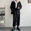 Stylish New Metal Button Men Blazer Lapel Long Sleeve Party Streetwear Fashion Casual Suits Men 2023 Korean Suit Jacket Coats 5