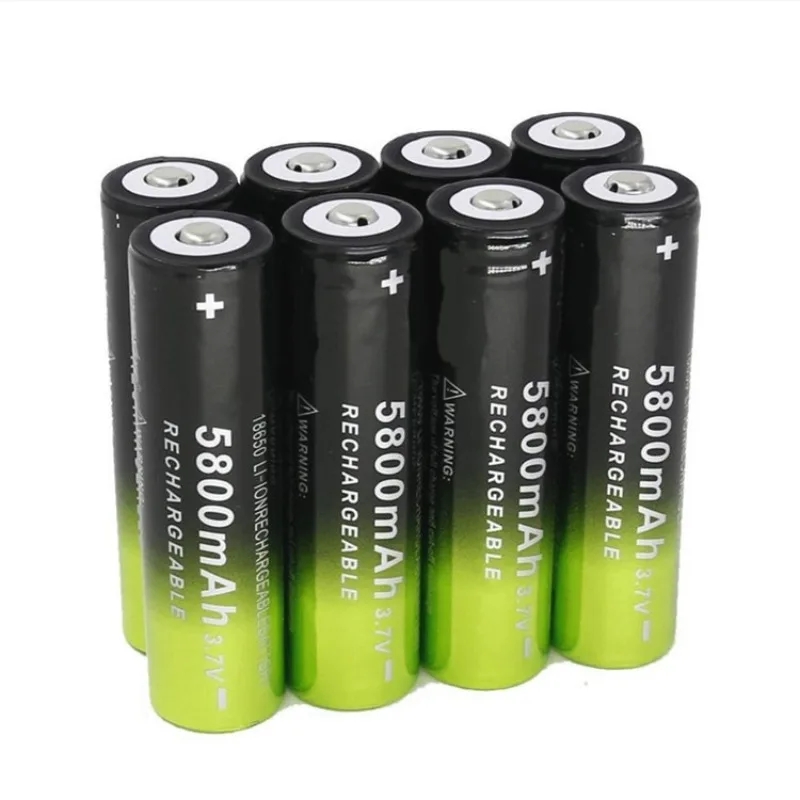 Batteria al Litio 18650 3.7V 5800mAh Ricaricabile - immagine 5