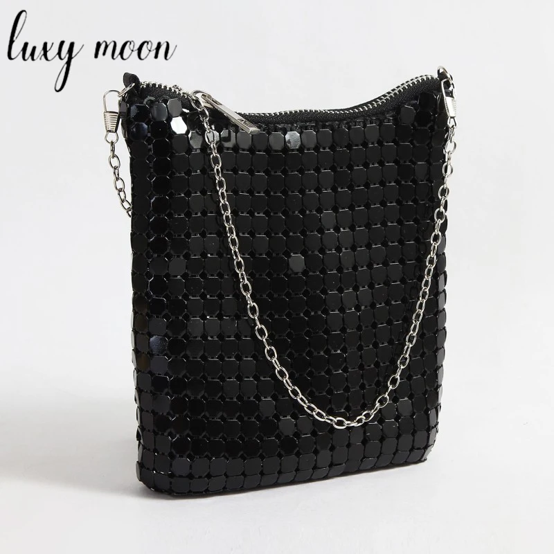 

Luxy Moon Black Elegant Retro Women Handbags Fashion Chain Purses Ladies Party Luxury Clutch Bags Z709