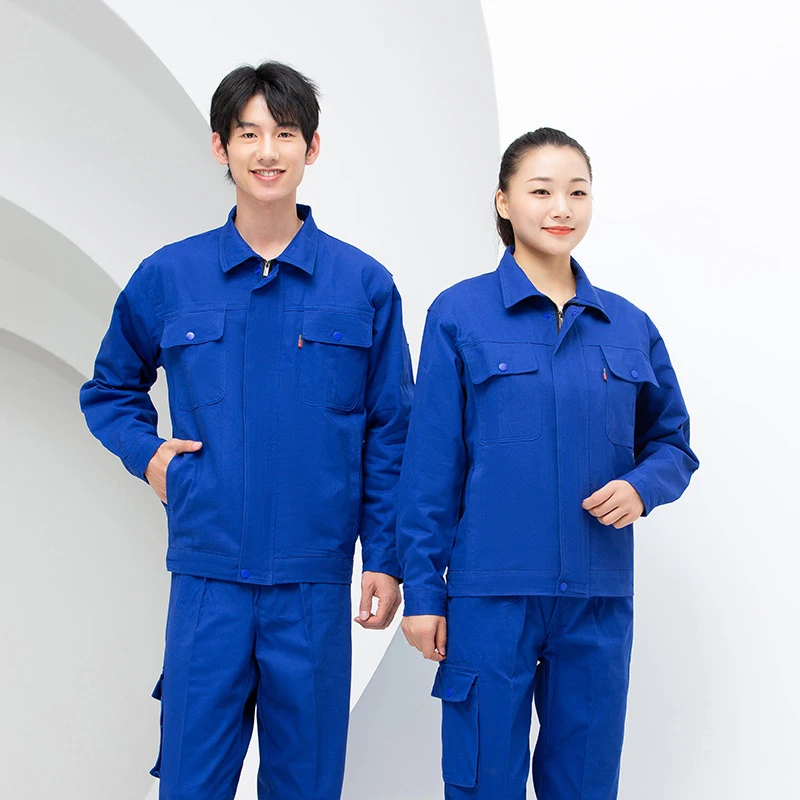 Uniforme de travailleur agricole combinaisons de travail de soudage veste d atelier de reparation de voiture mecanicien electrique ensemble de vetements de cargaison d entrepot AliExpress