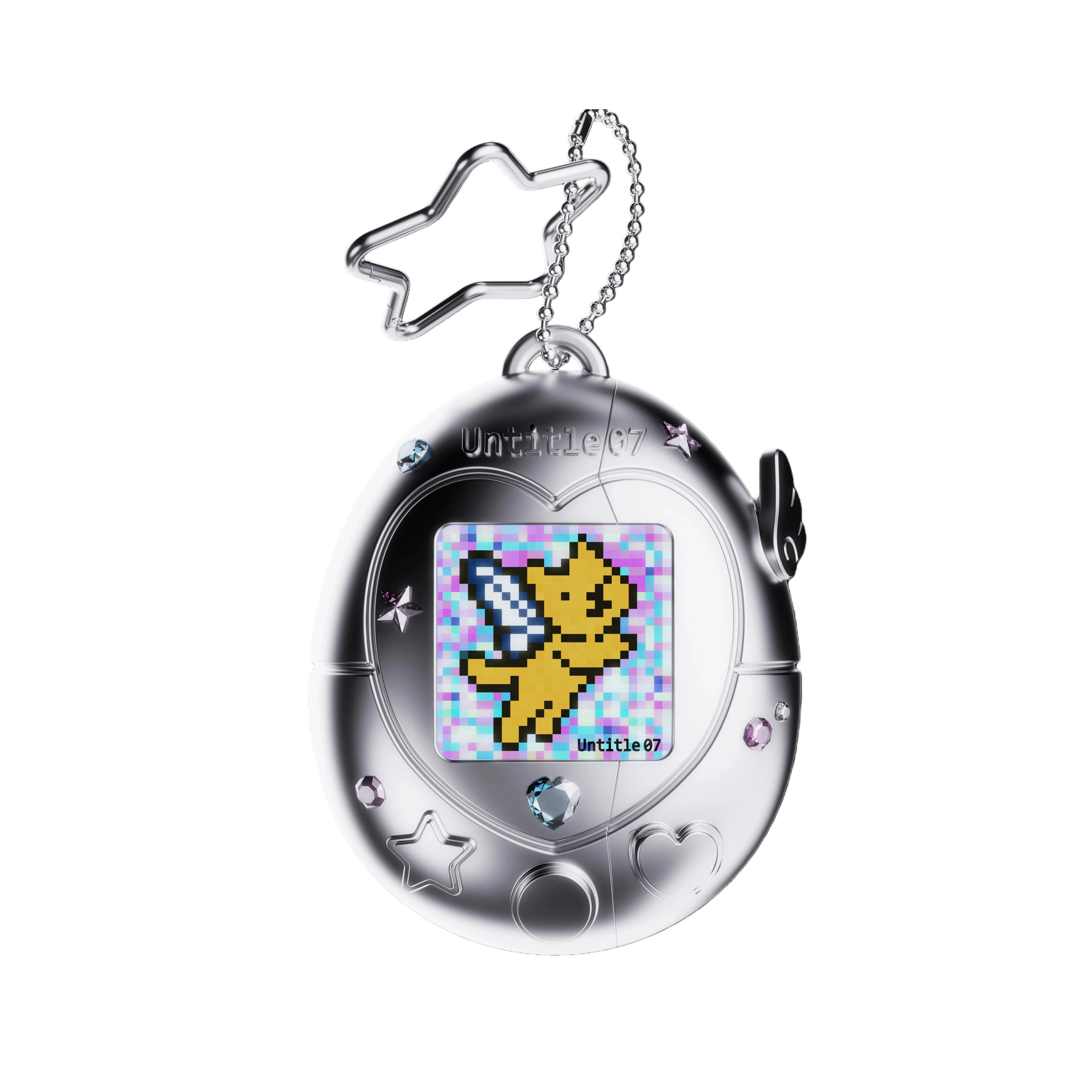Adorable Cartoon Lanyard & Sticker Transparent Silicone Earphone Case