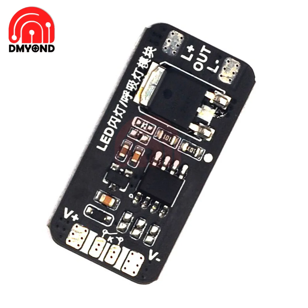 Gradient Light Controller Breathing Light Driver Module DC 3-24V Slow Flashing/Flash/Gradient