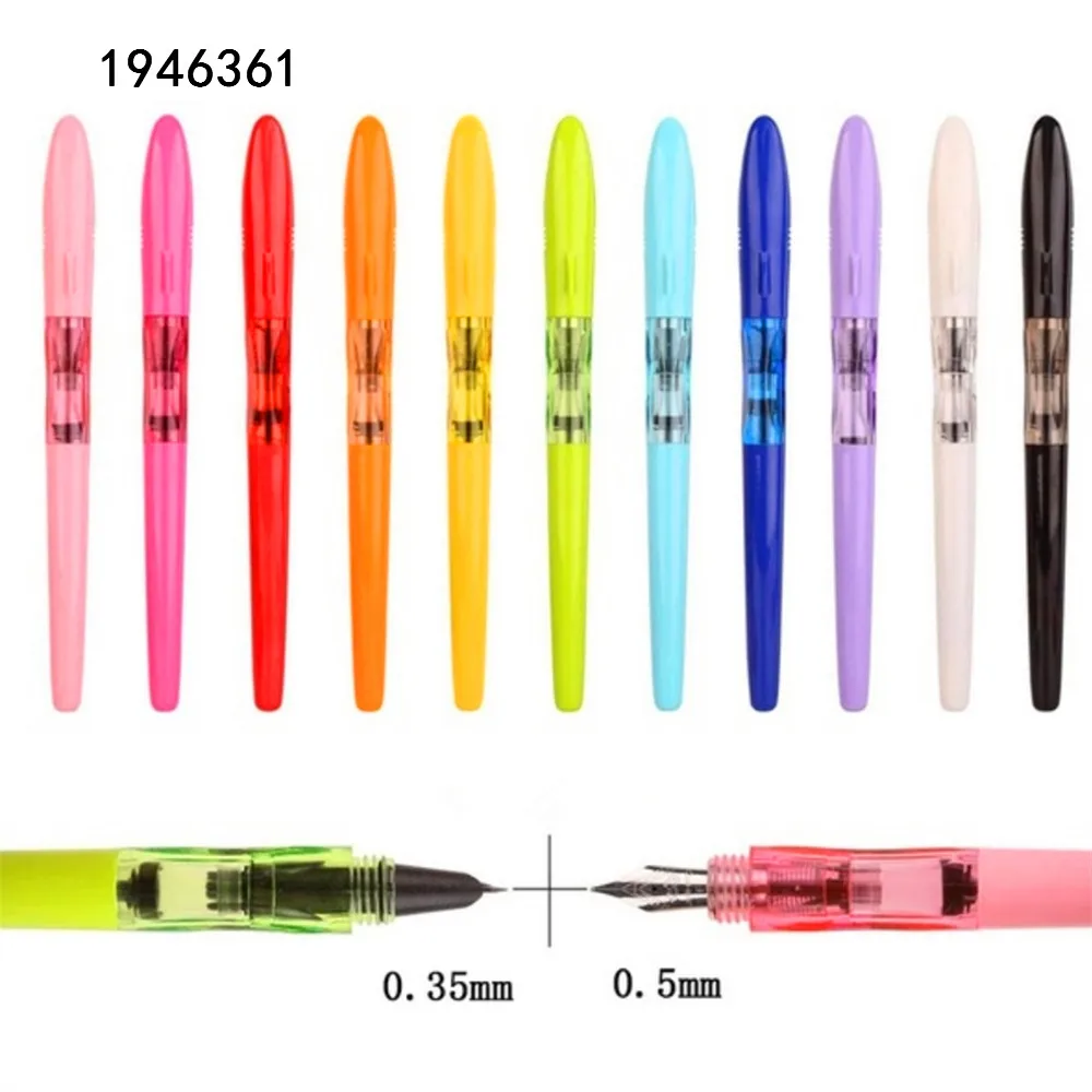 JINHAO 993 All Colour small Shark practice Fine Nib Fountain Pens New school Student office stationery Supplies ink pens