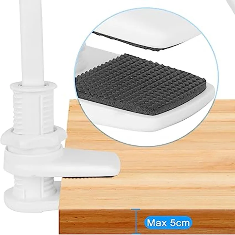 Security Camera Stand Camera Holder Stand Camera Holder Security Wall Mount Bracket Security Camera Bracket Camera Mount Panel Camera Mounting Base Security Camera Mount Camera Mount For Mi Camera Head Pro PTZ 2k Edition Book Desktop Clip Iron Bracket Adjustable Cradle Baby Punch-free