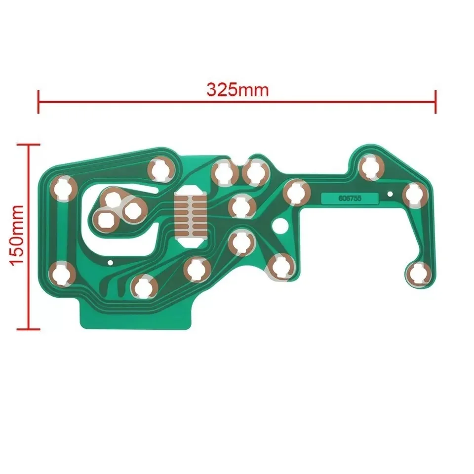 인쇄 회로 기판 25023577 코르벳 C3 대시 클러스터 1978-1982용