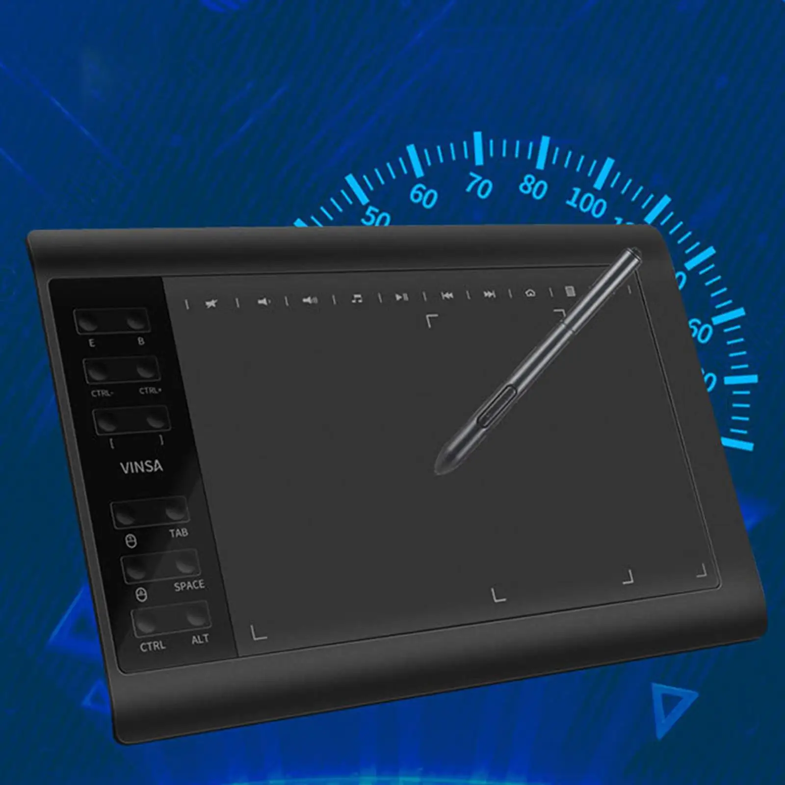 사무실 아트 디자인 그래픽 드로잉 태블릿 보드 패드, 8192 레벨 스타일러스 펜