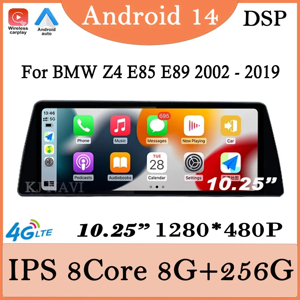 IPS-per-BMW-Z4-E85-E89-2002-2019-Wireless-Carplay-Car-Multimedia-Player ...