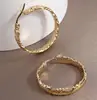 New Arrival Stainless Steel Earrings Gold Color Big Hoop Earrings For Women Bijoux Fashion Women's Hoops 4
