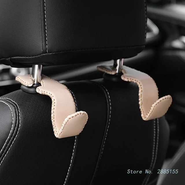 Universal Car Seat Back Double Hook Car Storage Organiser Bag Hooks 2/5  Hooks